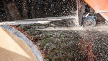 Why do sawmill blades break?